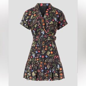 🌸 Hutch Floral Button-Front Mini Dress (NWT) ✨